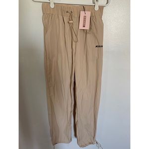 Missguided nylon joggers